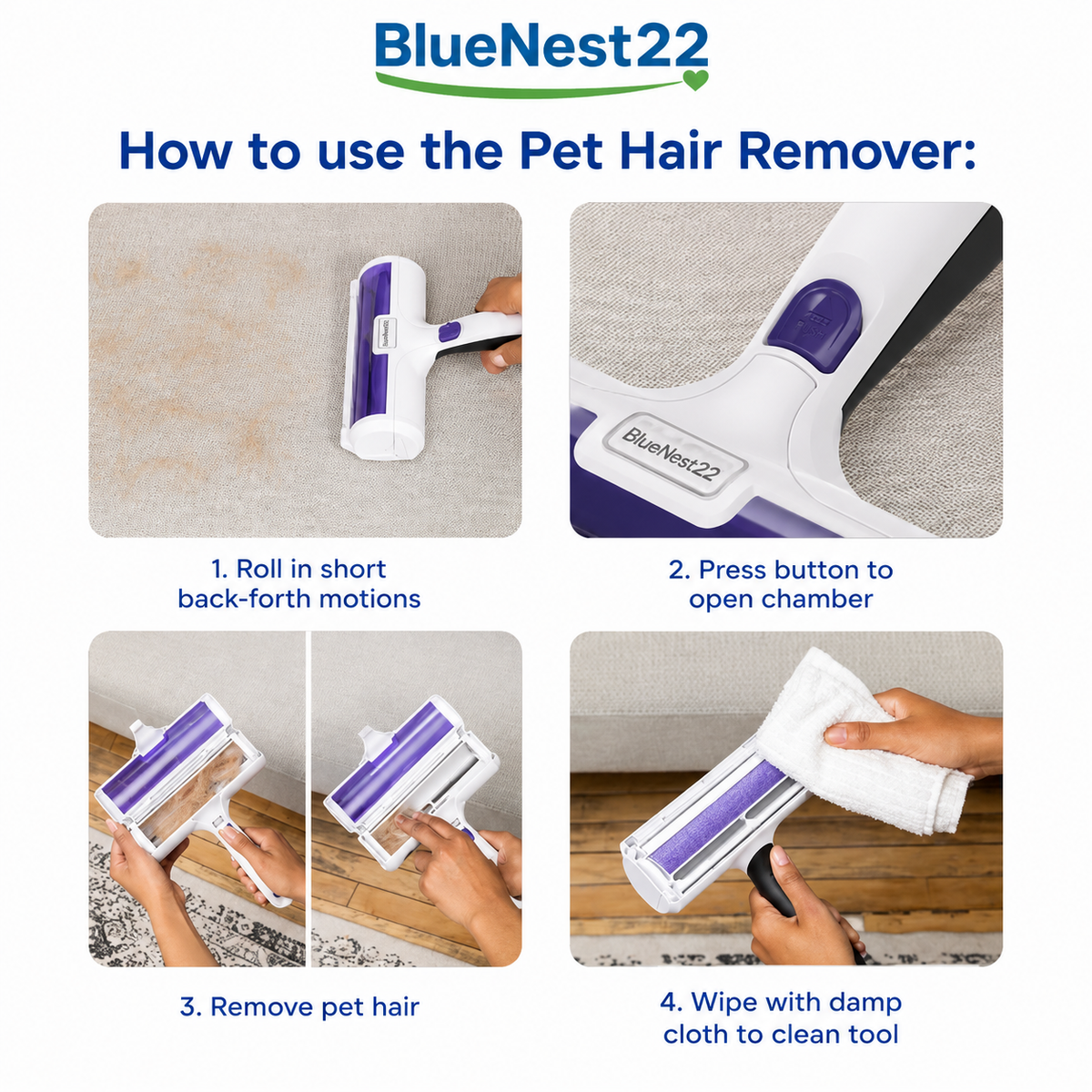 Reusable Pet Hair Lint Roller